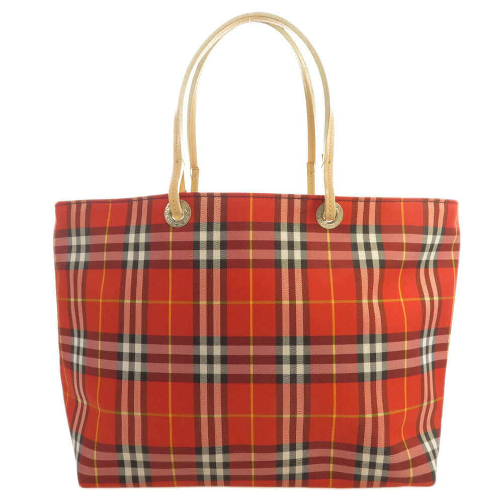 Burberry Handbag Check Nova Canvas